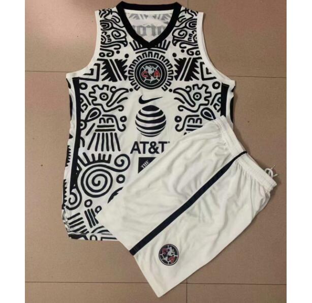 2021/22 Club America Aguilas Men's Third Vest Training Kits Shirt with Shorts